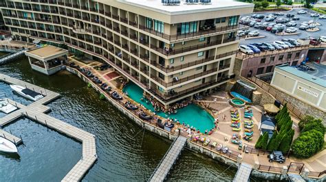 Camden on the lake - Party in Style! Private Cabana. Personal Bartender / Server. Bottle Service. Special Food Menu. Weekends: $500 Food & Beverage Minimum ($800 on holiday weekends) Monday-Thursday: $300 Food & Beverage Minimum. Includes All Day. Call 573-365-5620 or click below. 